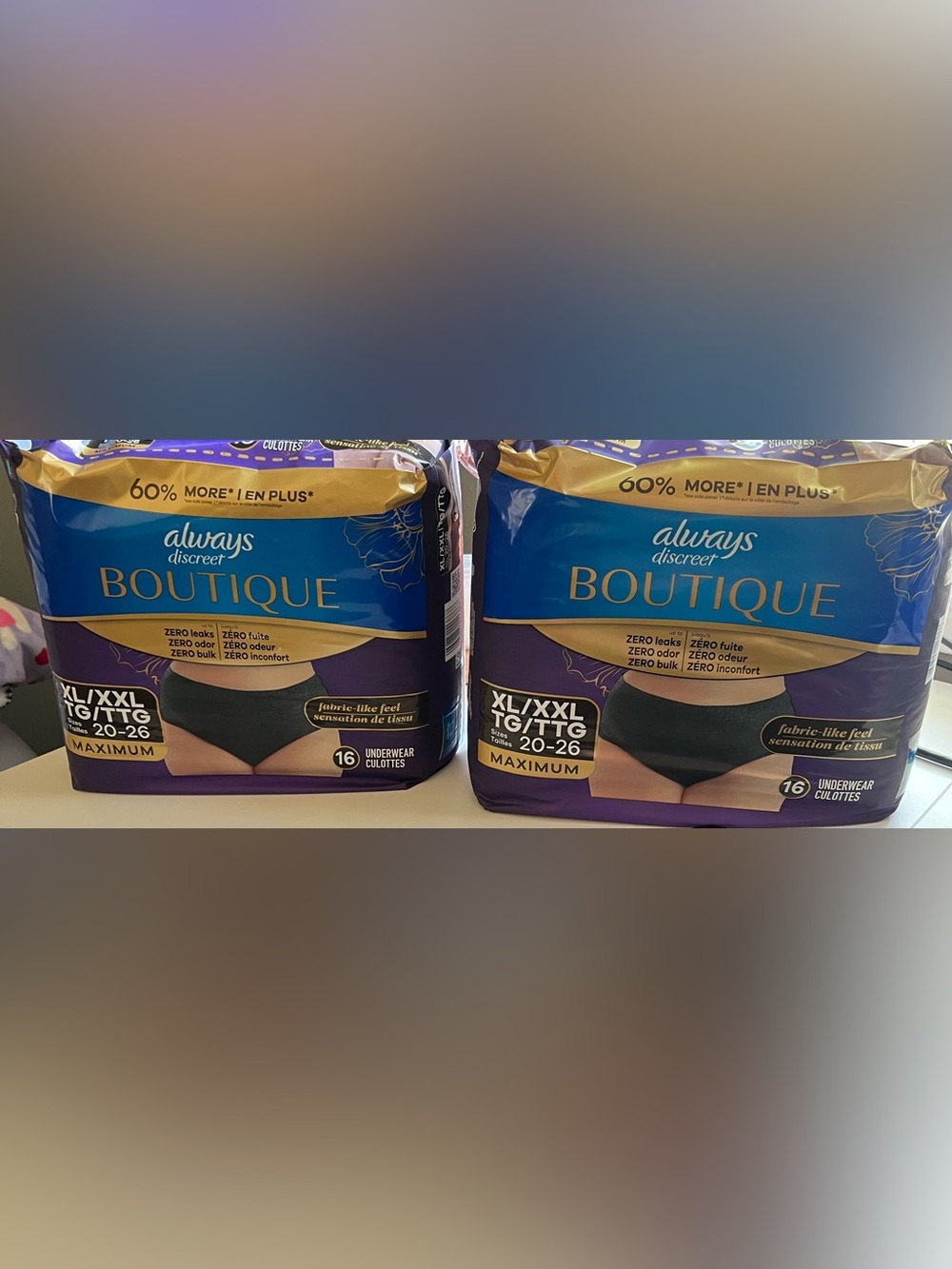 Always Discreet Boutique XL to XXL Women’s Disposable Incontinence Diapers 32